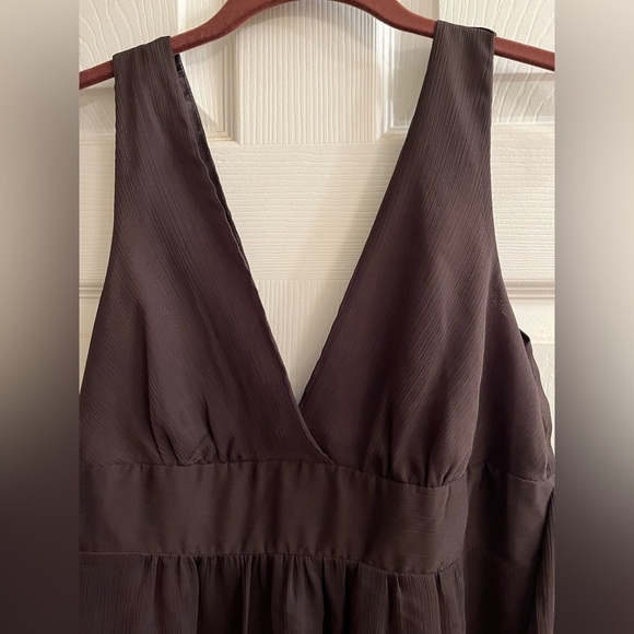 BROWN~V CUT~DRESS~2025 HOT COLOR~M - Picture 7 of 9